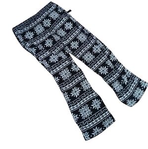 Old Navy Black and White Cozy Leggings